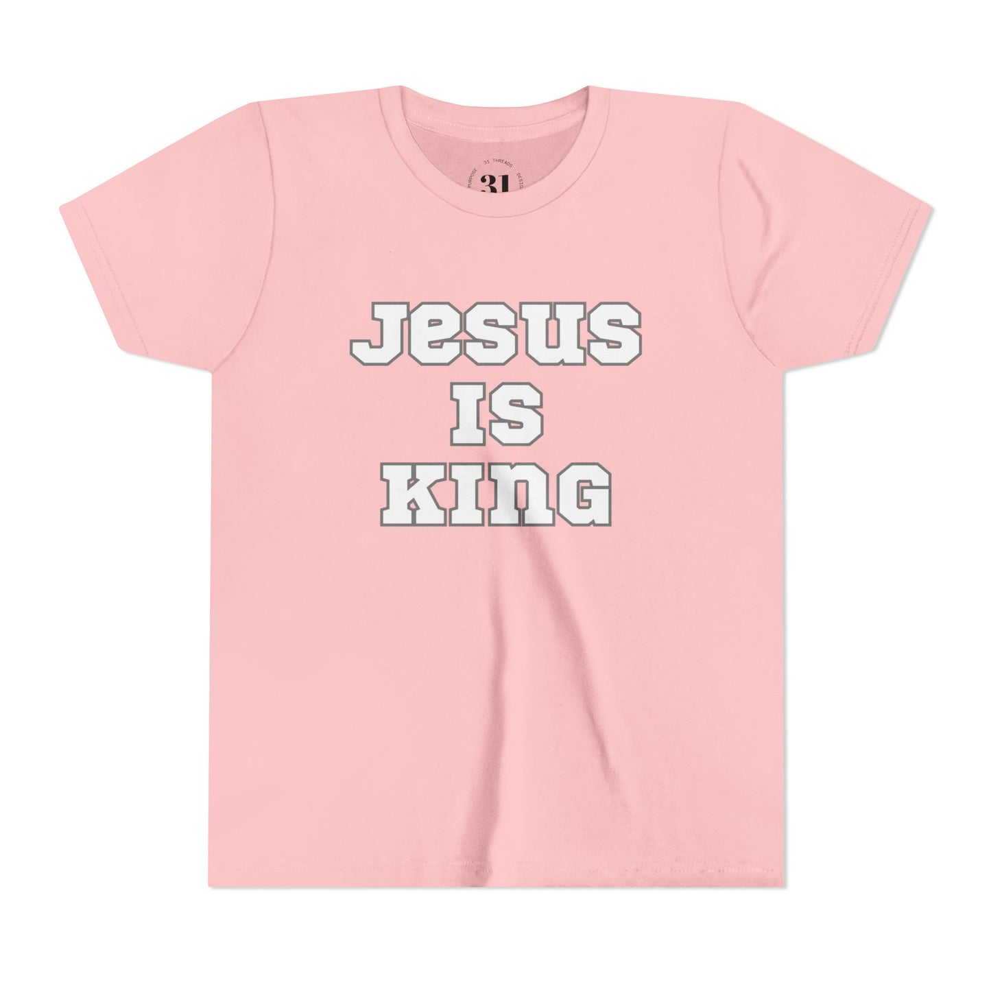 Jesus is King - Youth Short Sleeve Tee