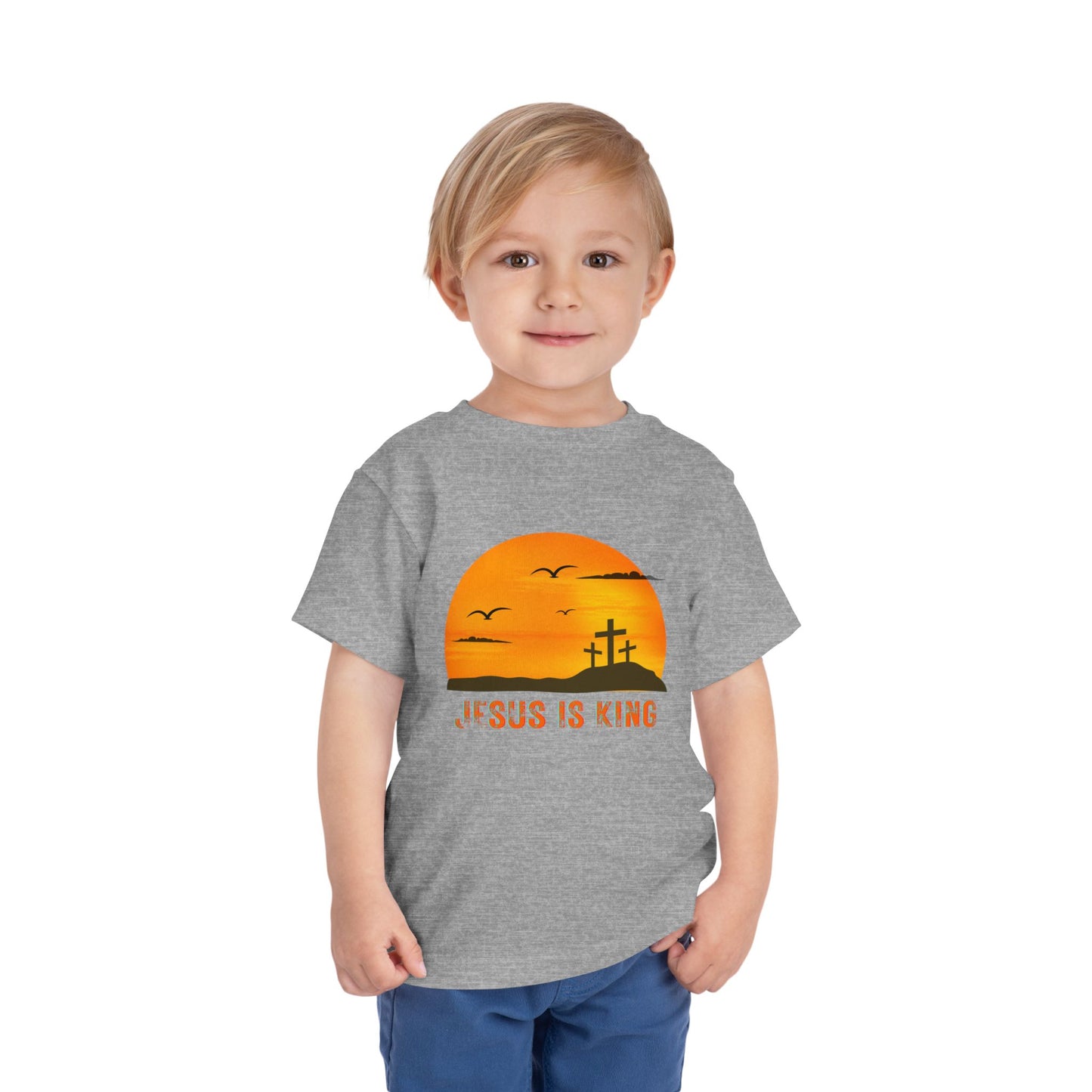 Jesus is King Toddler Shirt
