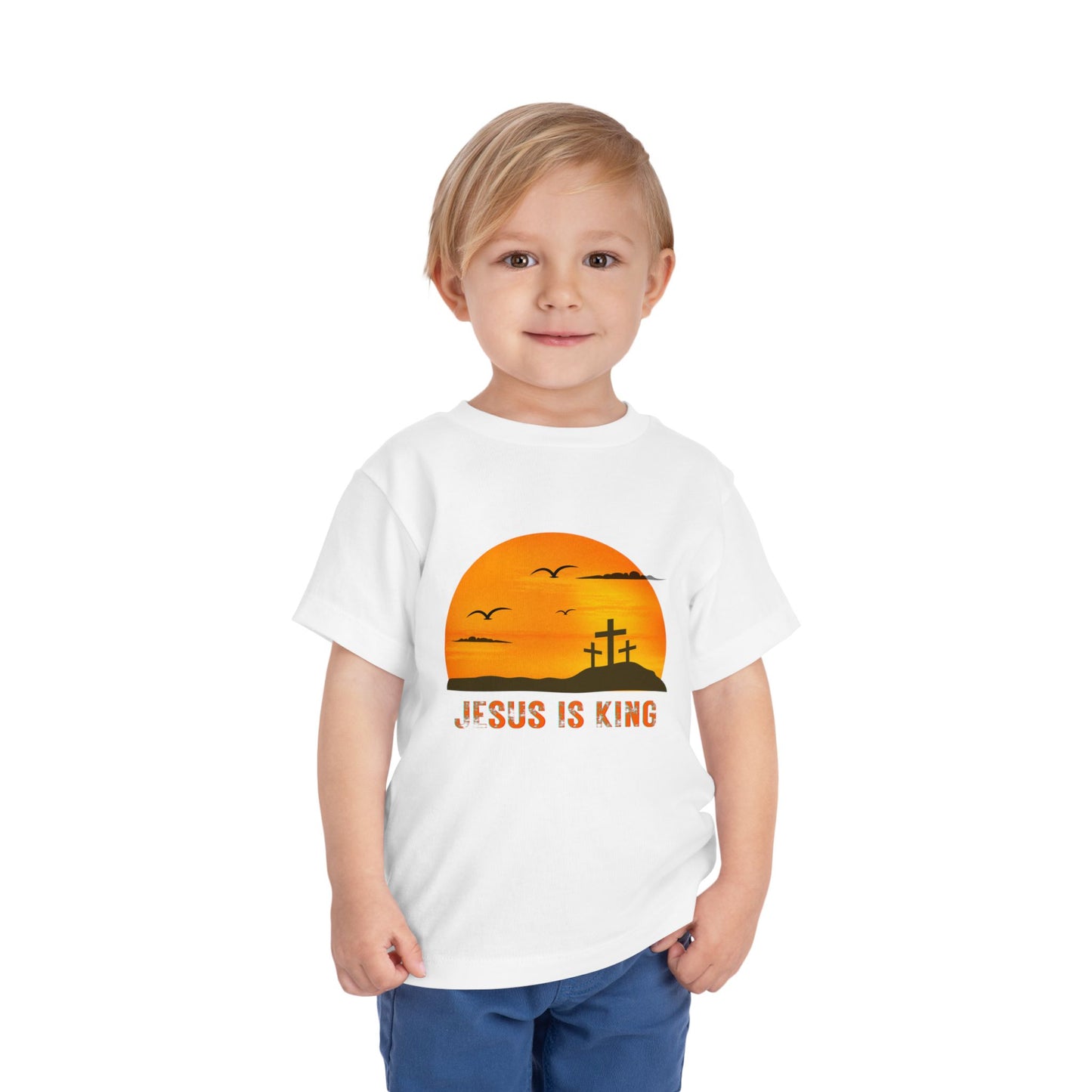 Jesus is King Toddler Shirt