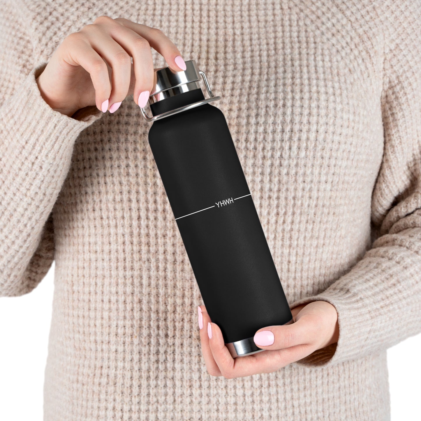 Insulated Water Bottle, Copper 22oz Vacuum Travel Mug