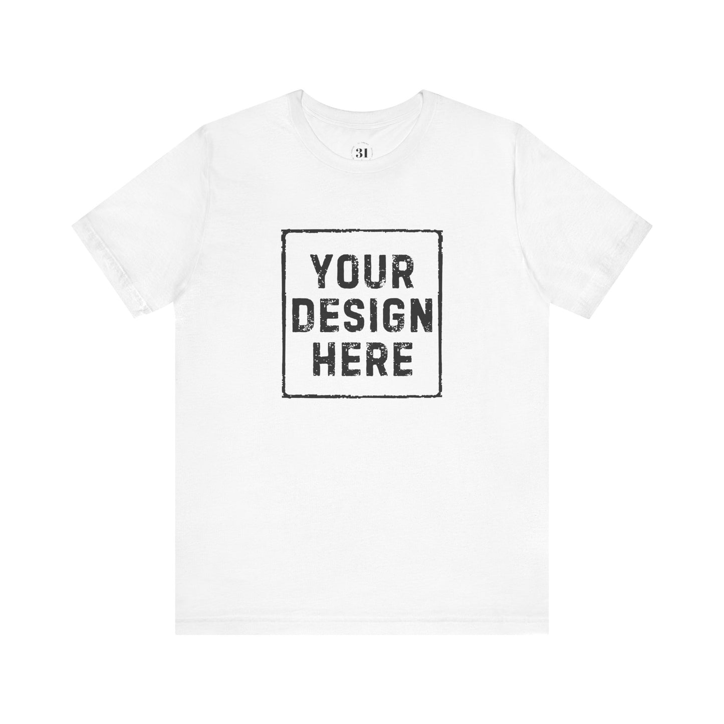 Customizable Unisex Jersey Tee