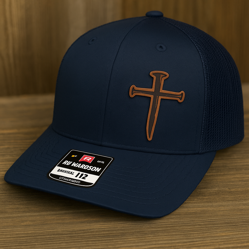 Nail Cross Patch Hat – Richardson 112 Trucker Cap