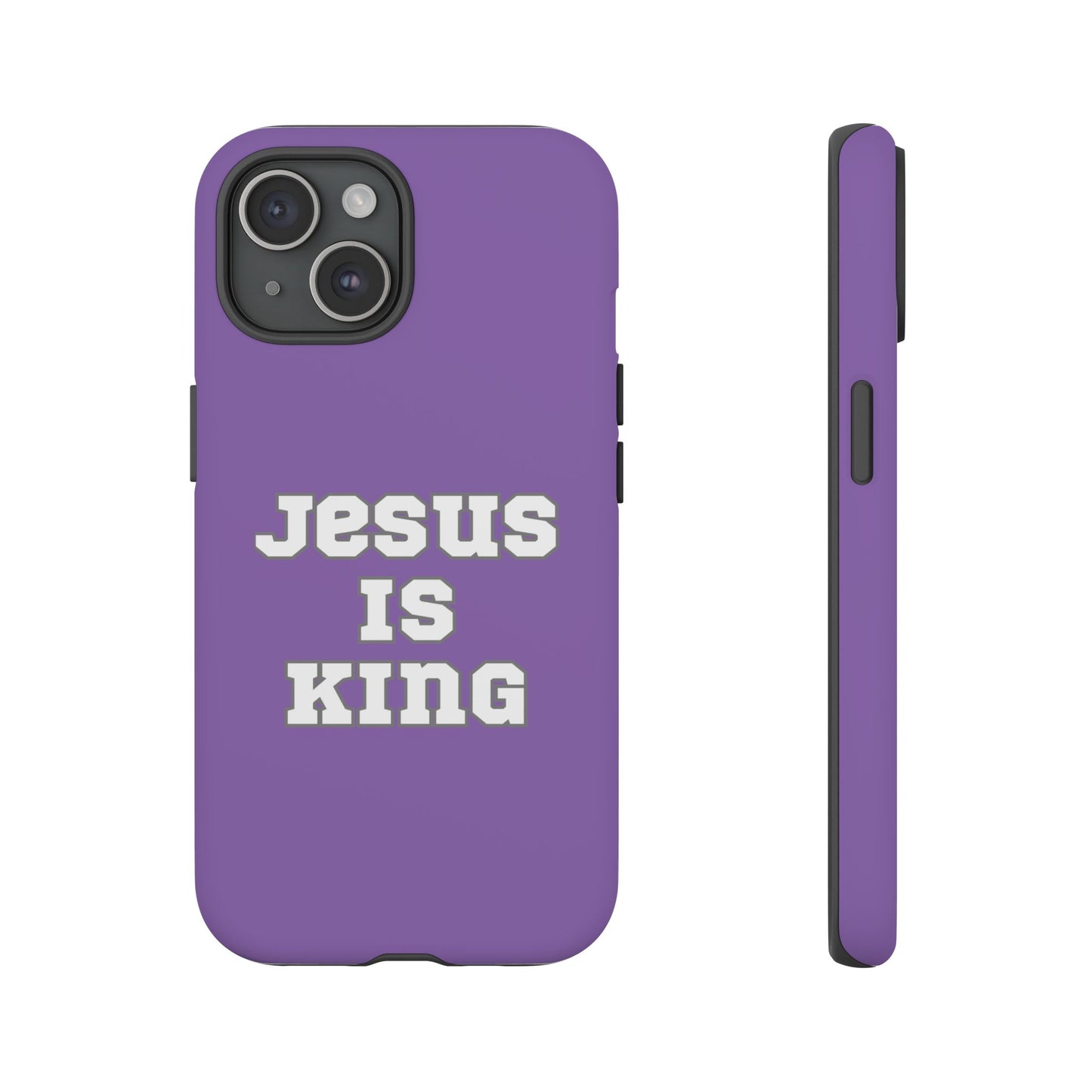 Jesus is King Phone Case